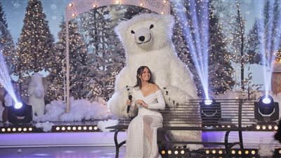 هبة طوجي وأسامة الرحباني يحتفلان بالكريسماس بسهرة mtv   (صور)