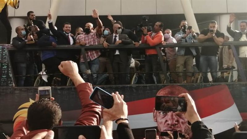 مراسم استقبال والاحتفال