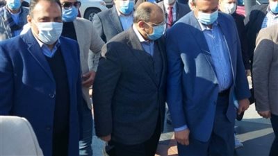 محافظ البحيرة يستقبل وزير التنمية المحلية لافتتاح عدد من المشاريع