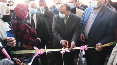 وزير التنمية المحلية ومحافظ البحيرة يفتتحان مدرسة وادي النطرون الثانوية الزراعية