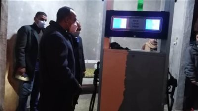 ضبط طلمبة ضخ وخزان به 1000 لتر سولار بأحد المنازل