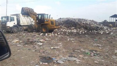 رفع 880 طن قمامة من المقلب الرئيسي بديرب نجم