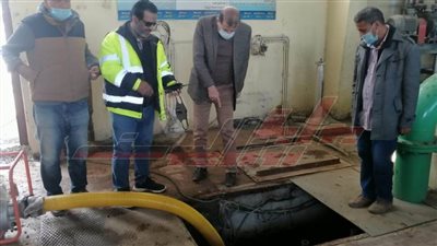 صيانة محطات مياه الشرب بكفر الشيخ