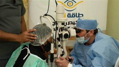  102جراحة عيون مختلفة بالمجان من صناع الخير لأهالى قرى  حياة كريمة بالأقصر وأسوان