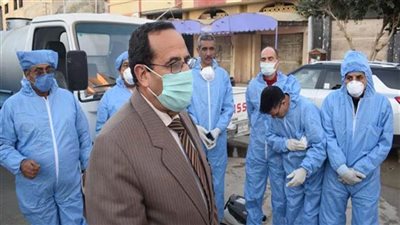 محافظ شمال سيناء يقود حملات التطهير والتعقيم الجديدة