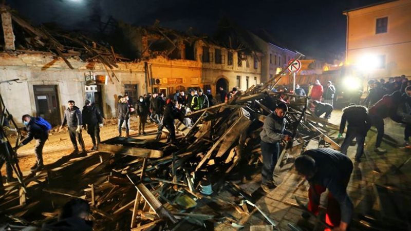 زلزال كرواتيا