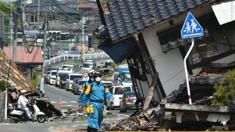 زلزال يضرب اليابان