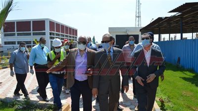  استمرار أعمال الصيانة وغسيل وتطهير شبكات الصرف بكفر الشيخ