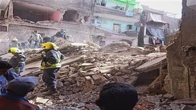 لجنة هندسية لمعاينة انهيار سقف عقار تسبب في وفاة شخص بالإسكندرية