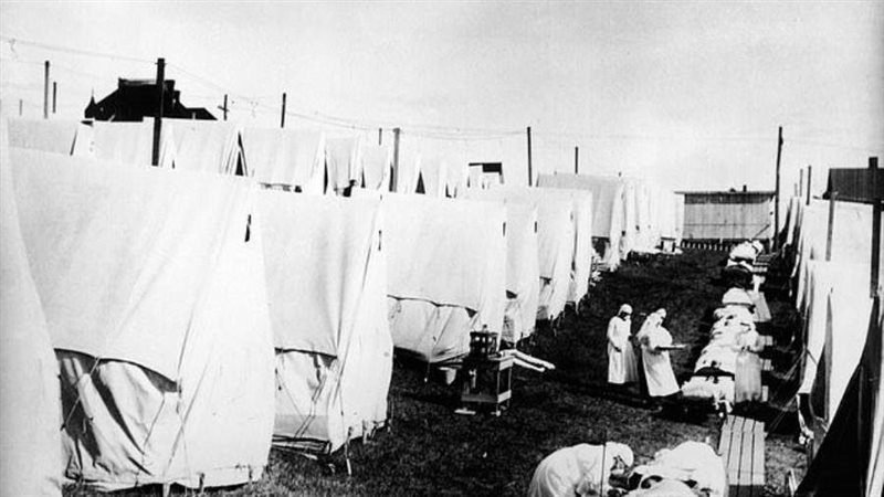 مخيمات مواجهة الانفلونزا