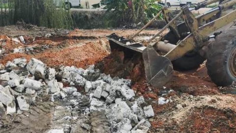 حملة إزالة مغسلة