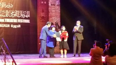 عايدة فهمي تفوز بجائزة أفضل ممثلة أولى عن 