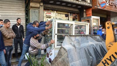  حملة بحي منتزه أول في الإسكندرية لمتابعة تطبيق الإجراءات الاحترازية 