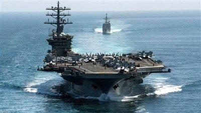 البنتاجون: حاملة الطائرات الأميركية 