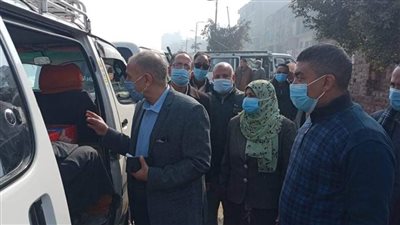 تحرير محاضر لـ 350 مواطنا خالفوا تعليمات ارتداء الكمامة بالمنيا
