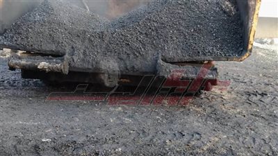 استمرار أعمال الرصف ورفع كفاءة الطرق بشوارع كفر الشيخ