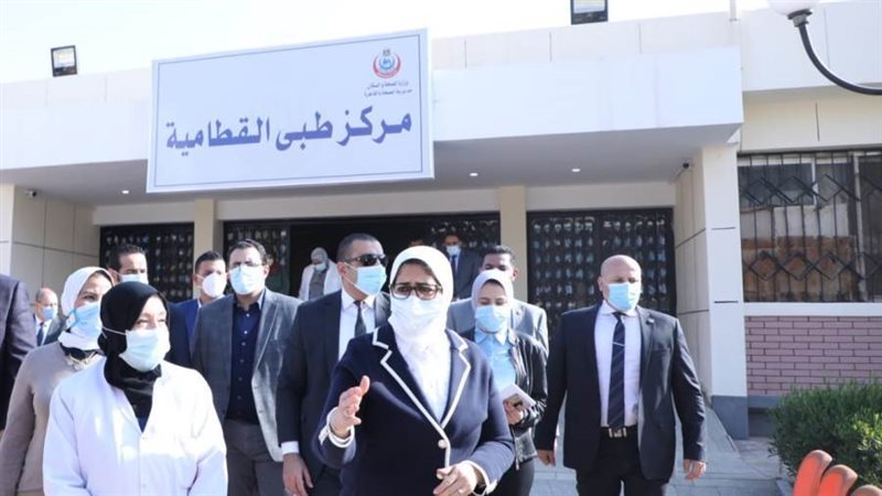 وزيرة الصحة تتفقد