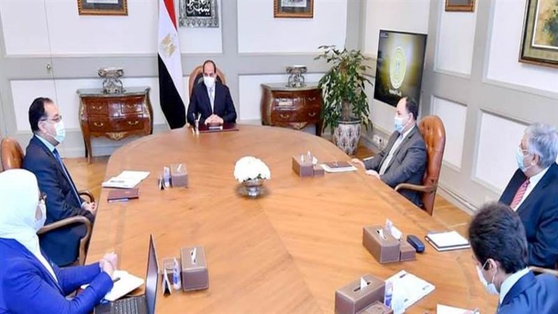 الرئيس السيسي خلال