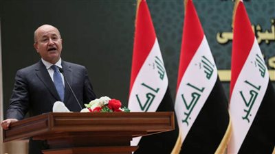 الرئيس العراقي: يجب ضبط السلاح المنفلت واستكمال النصر على الإرهاب