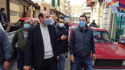 محافظ الإسكندرية يكثيف الحملات على الأحياء لمتابعة تطبيق الإجراءات الاحترازية لمجابهة كورونا 