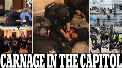 تفاصيل مذبحة الكونجرس .. قتلى وقنابل وبنادق ومولوتوف (صور)