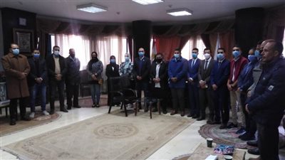 وكيل الشباب والرياضة يستقبل أعضاء برلمان 