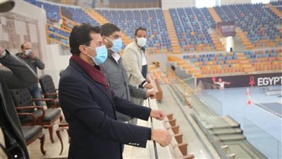 وزير الرياضة يطمئن على بعثة منتخب اليابان لليد