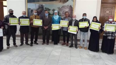 محافظ شمال سيناء يكرم الفائزين في مسابقة: 