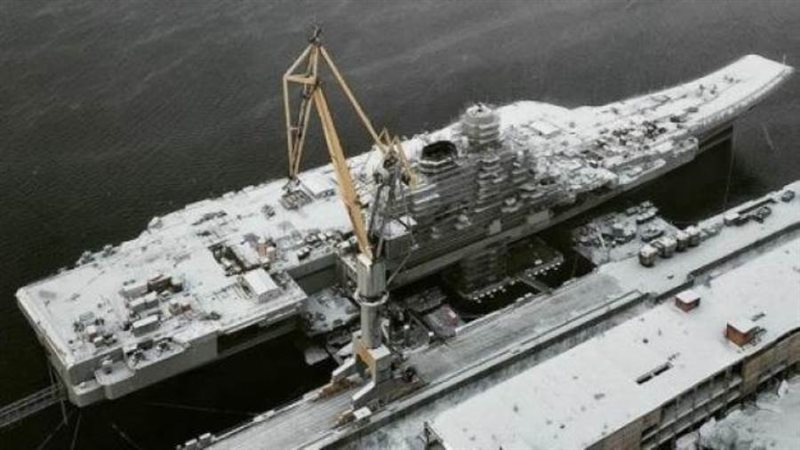 حاملة الطائرات الروسية