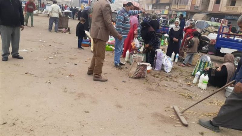 فض تجمعات الاسواق