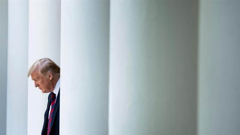 الرئيس الأمريكي دونالد