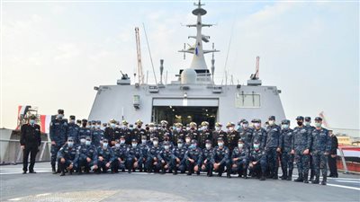 القوات البحرية تتسلم الفرقاطة الشبحية 