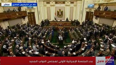 بث مباشر.. بدء أول جلسة إجرائية لمجلس النواب