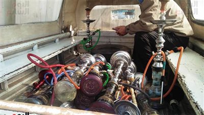 ضبط 76 شيشة وغلق مركزين تعليميين بالدقهلية