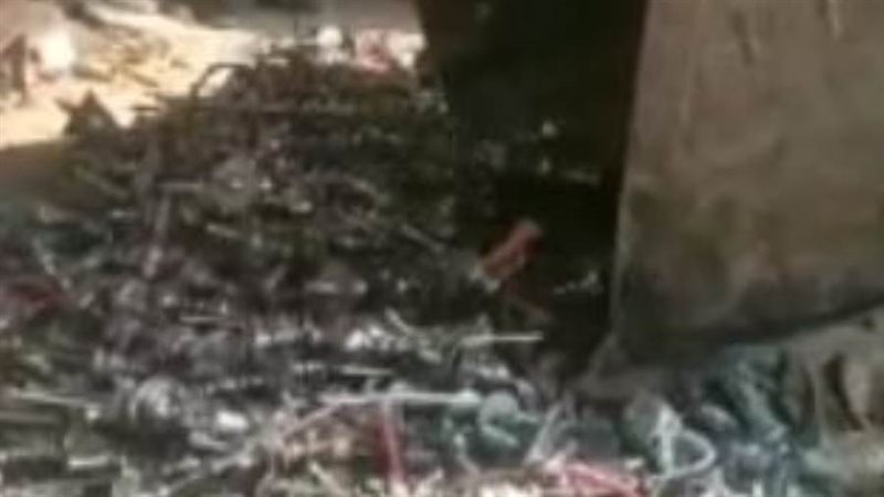 إعدام ٢٦٣ شيشة بعد