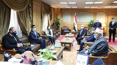 وكيل الأزهر يستقبل رئيس جهاز حماية المنافسة لبحث التعاون المشترك