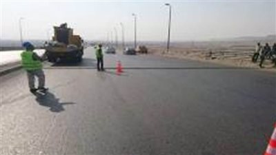 تحويلات مرورية لتنفيذ أعمال إنشاء كوبري سيارات بطريق النصر