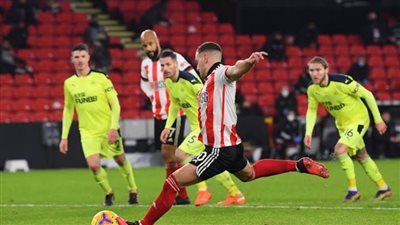 شيفيلد يونايتد يفوز على نيوكاسل 0/1 في البريميرليج