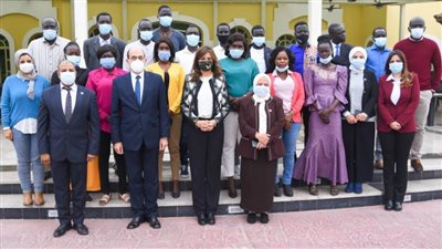 وزيرة الدولة للهجرة تلقي محاضرة لإعلاميي جنوب السودان 