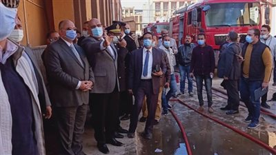 الحماية المدنية تنقذ مخازن وزارة الصحة