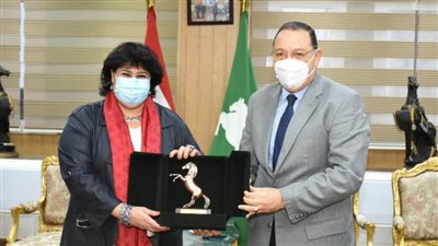 وزيرة الثقافة تشارك في فعاليات تخريج شباب مشروع 