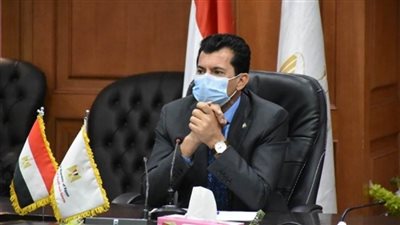 وزيرا الرياضة والصحة يطمئنان الوفود المشاركة في 