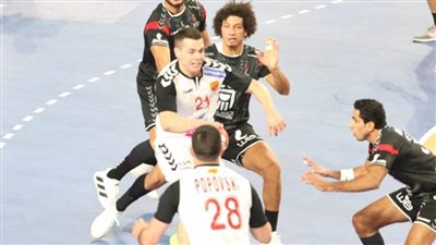 حسن وليد قداح رجل مباراة مصر ومقدونيا 