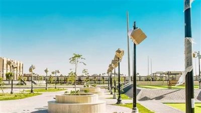 حملات نظافة ودهان أعمدة الإنارة بألوان علم مصر بالمنيا