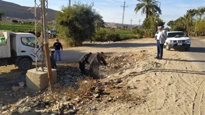 رئيس مدينة الغنايم يترأس حملة إشغالات ونظافة.. (صور)