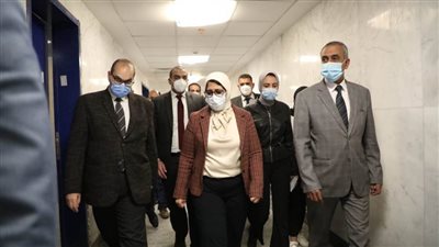 وزيرة الصحة تتفقد المركز القومي للترصد بإمبابة بتكلفة إنشاء 350 مليون جنيه