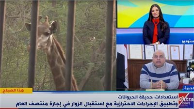 حديقة الحيوان.. إضافة فدانين لبيت الزرافة وتطوير بيت الفيل الأثري 