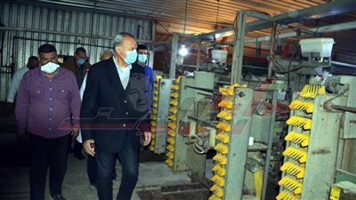 محافظ القليوبية يتفقد 5 مستشفيات ومشروع 30 مليون بيضة بالخانكة