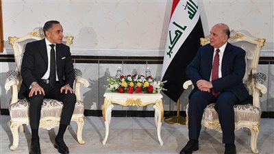 وزير خارجية العراق يستقبل سفير مصر لانتهاء عمله