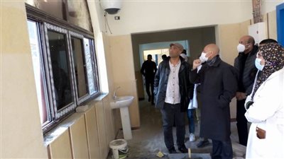وكيل صحة الشرقية يتابع أعمال التطوير بمستشفى الصدر بالزقازيق